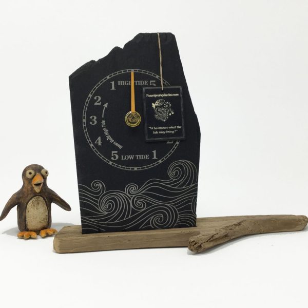 Slate tide clock Ireland Tide clocks Unique Irish made tideclocks