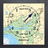 County donegal nautical chart tide clock